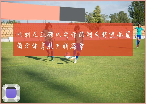 帕利尼亚确认离开热刺或将重返葡萄牙体育展开新篇章